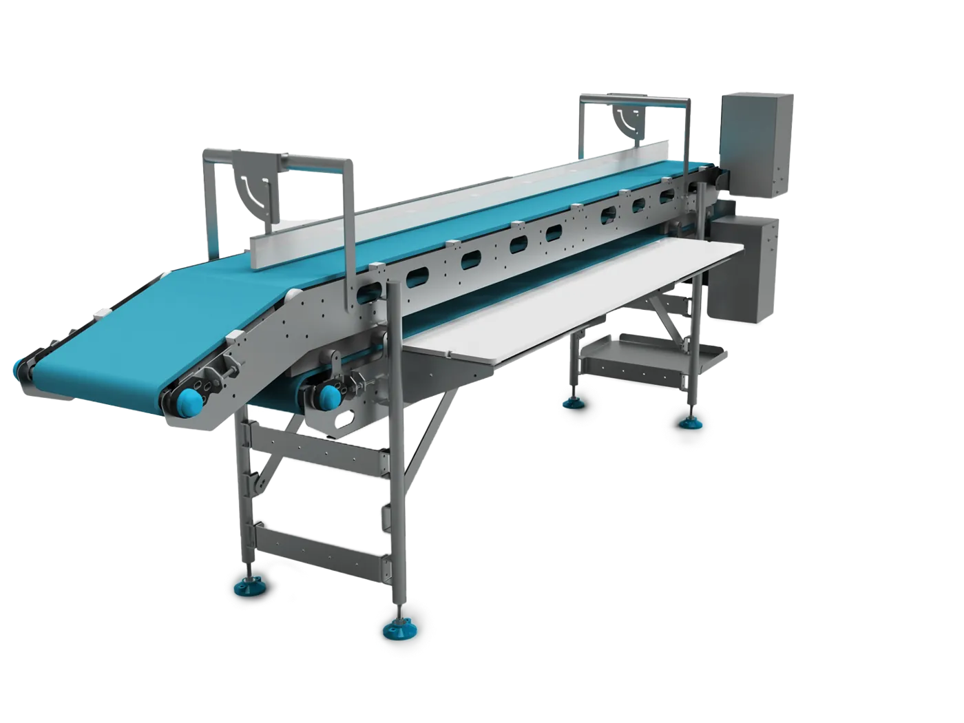 Rendering eines modularen, lebensmitteltauglichen BELTCON-Förderers